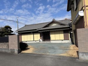 売土地古家付（焼津市中里）